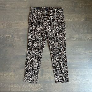 NWT J. Crew Factory Leopard Print Winnie Pant